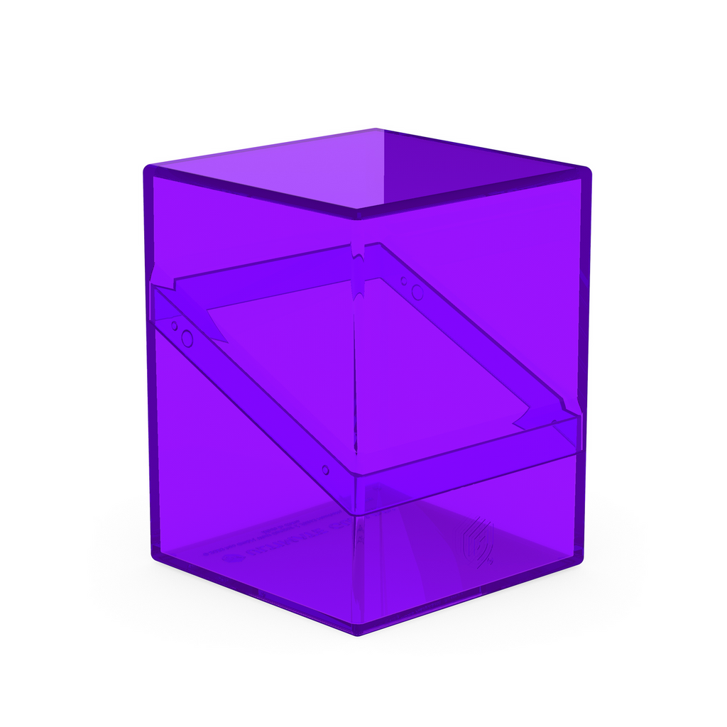 Ultimate Guard Deck Case 100+ Boulder Clear Amethyst UGD011508