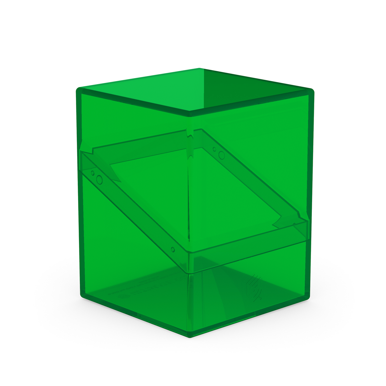 Ultimate Guard Deck Case 100+ Boulder Clear Emerald UGD011510