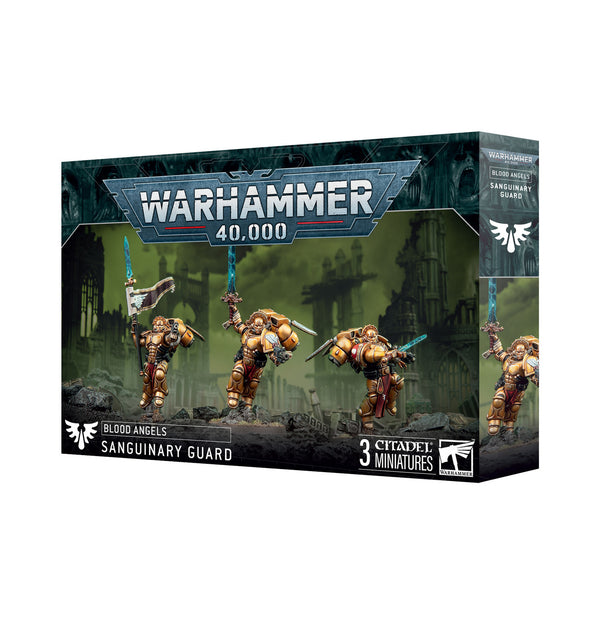 Games Workshop Warhammer 40K Blood Angels Sanguinary Guard Plastic Box 41-31