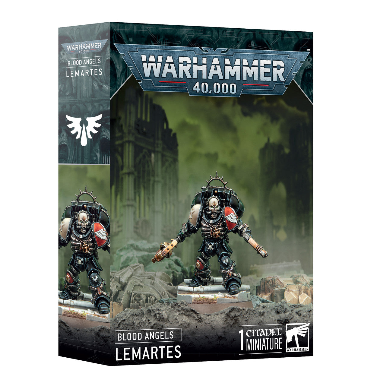 Games Workshop Warhammer 40K Blood Angels Lemartes Plastic Box 41-36
