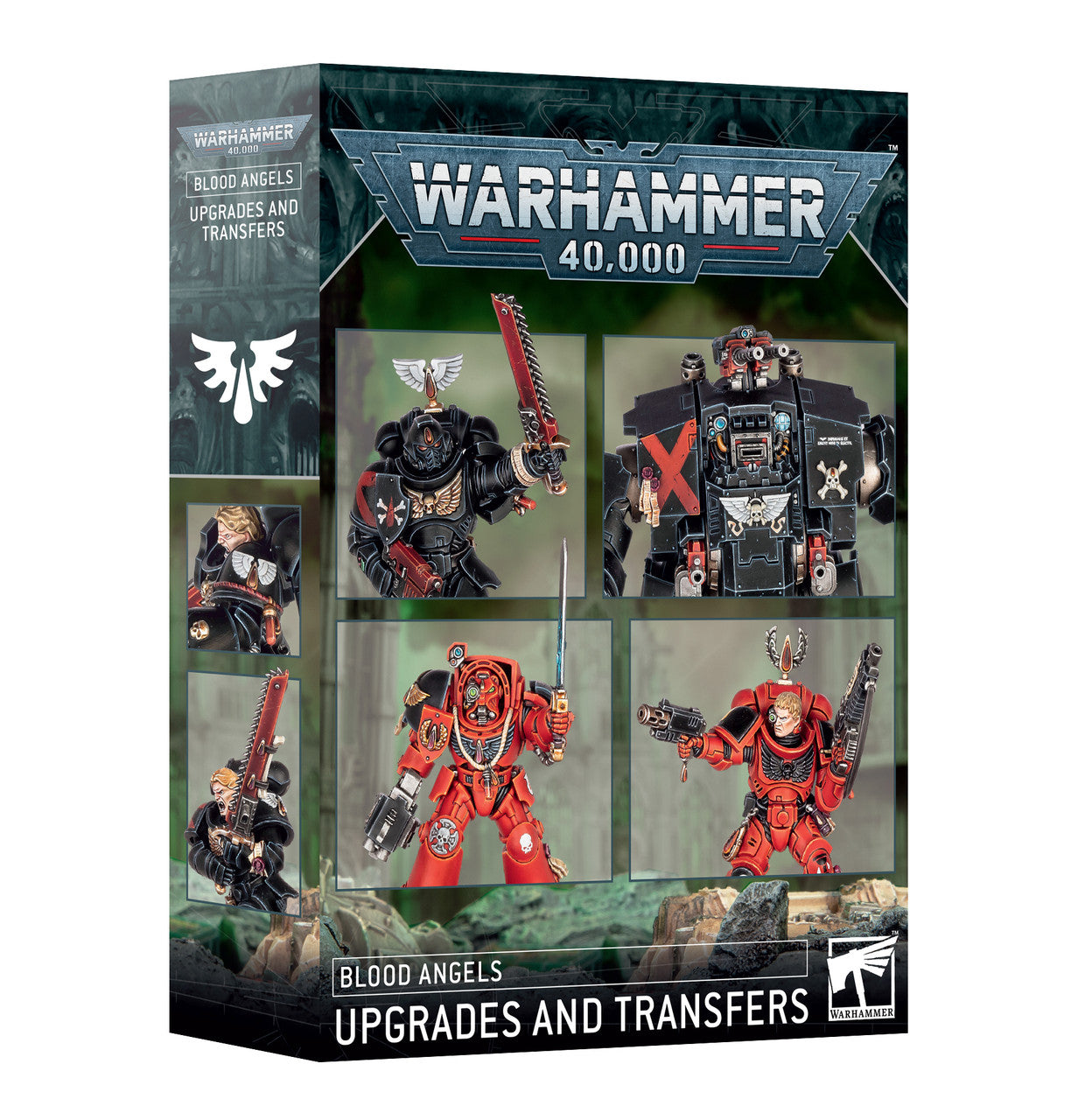 Games Workshop Warhammer 40K Blood Angels Upgrades And Transfers Plastic Box 41-49