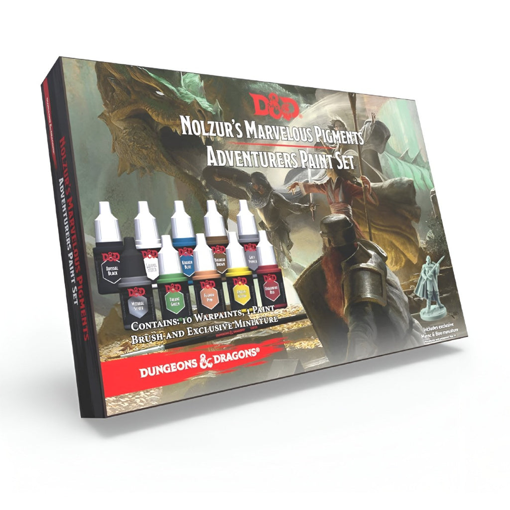 The Army Painter D&D Nolzur's Marvelous Pigments Adventurers Paint Set TAP-75001