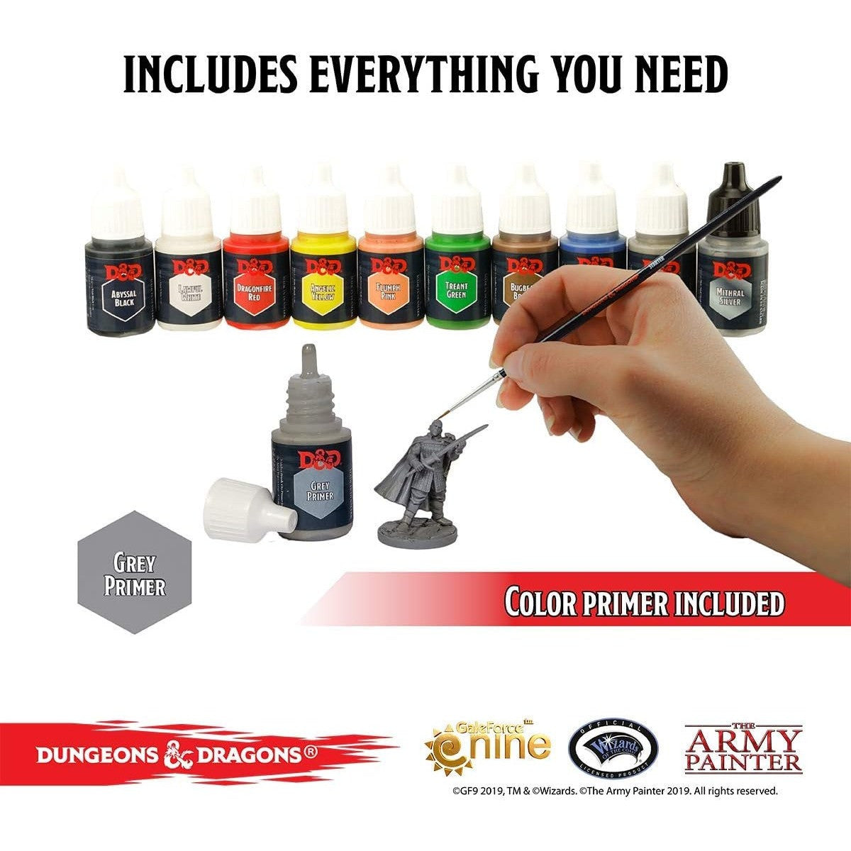 The Army Painter D&D Nolzur's Marvelous Pigments Adventurers Paint Set TAP-75001
