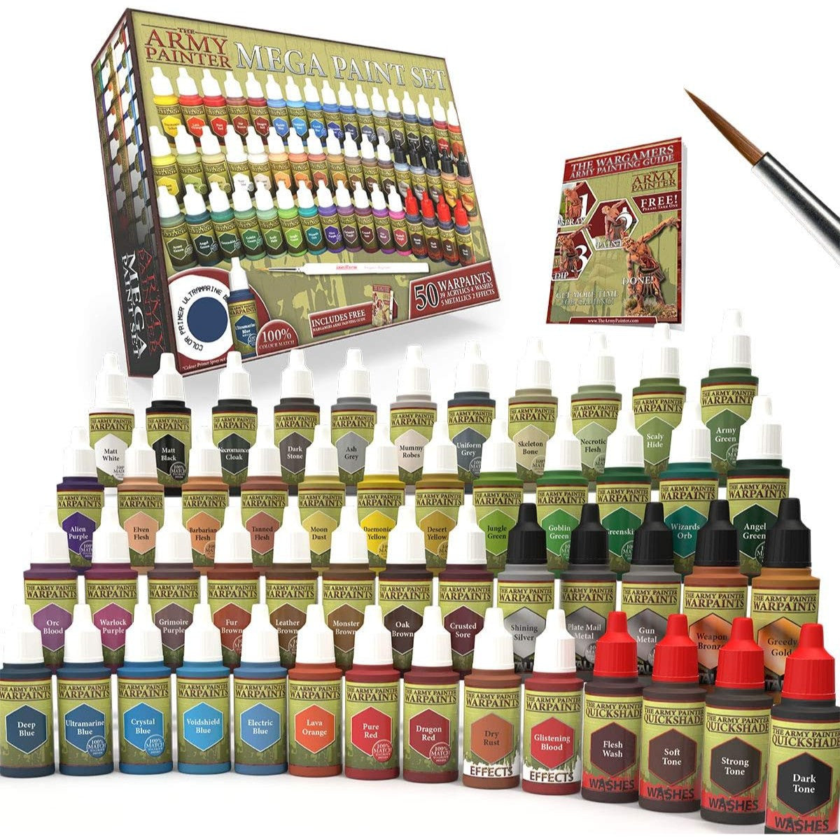 The Army Painter Warpaints Mega Paint Set 2017 WP8021