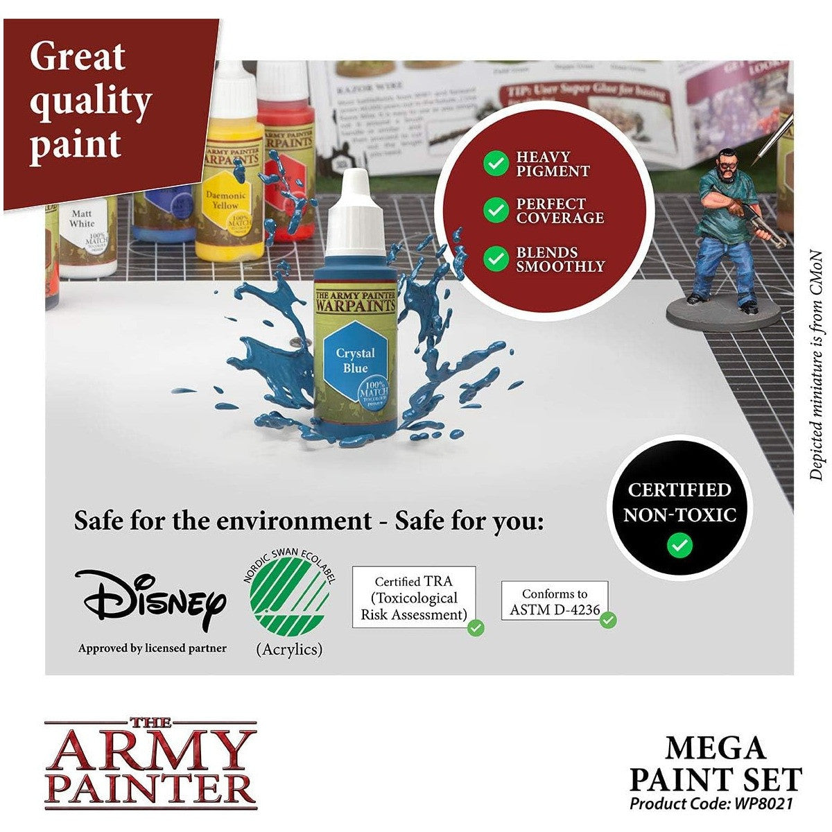 The Army Painter Warpaints Mega Paint Set 2017 WP8021