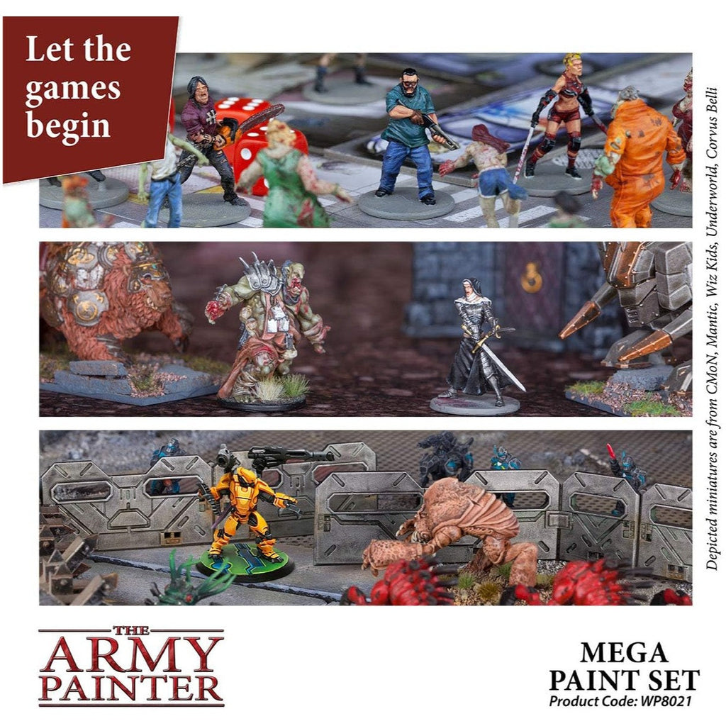 The Army Painter Warpaints Mega Paint Set 2017 WP8021