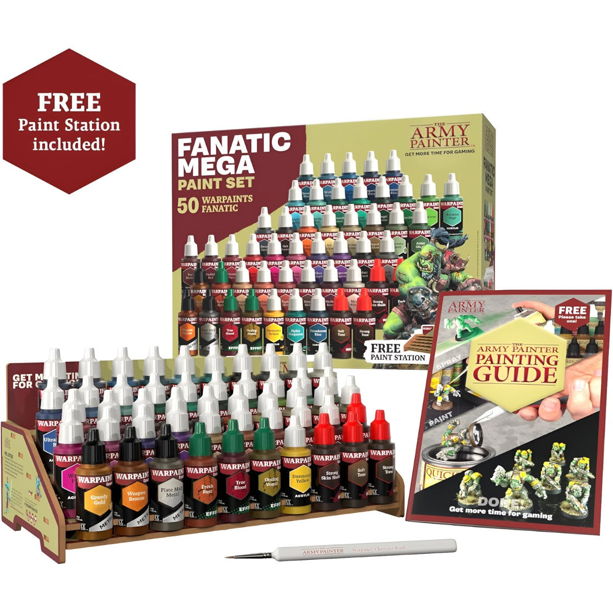 The Army Painter Warpaints Fanatic Mega Paint Set TAP-WP8067
