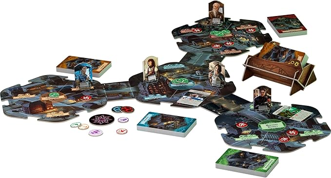 Fantasy Flight Games Arkham Horror Third Edition Cooperative Cosmic Horror Board Game Ages 14 Plus 1 to 6 Players FFG AHB01