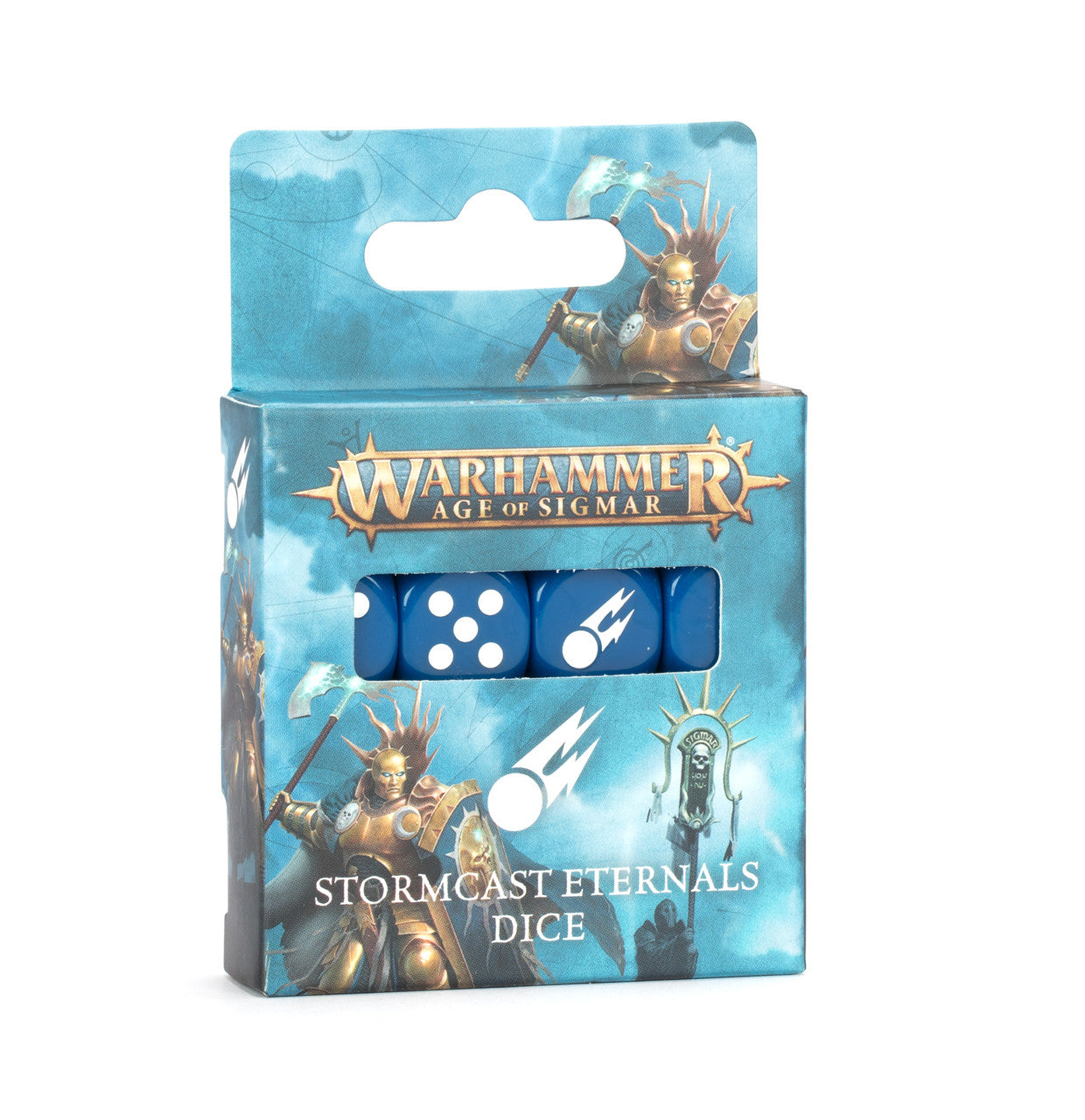 Games Workshop Warhammer Age Of Sigmar Stormcast Eternals Dice 65-12