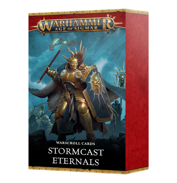 Games Workshop Warhammer Age Of Sigmar Warscroll Cards Stormcast Eternals English 96-05