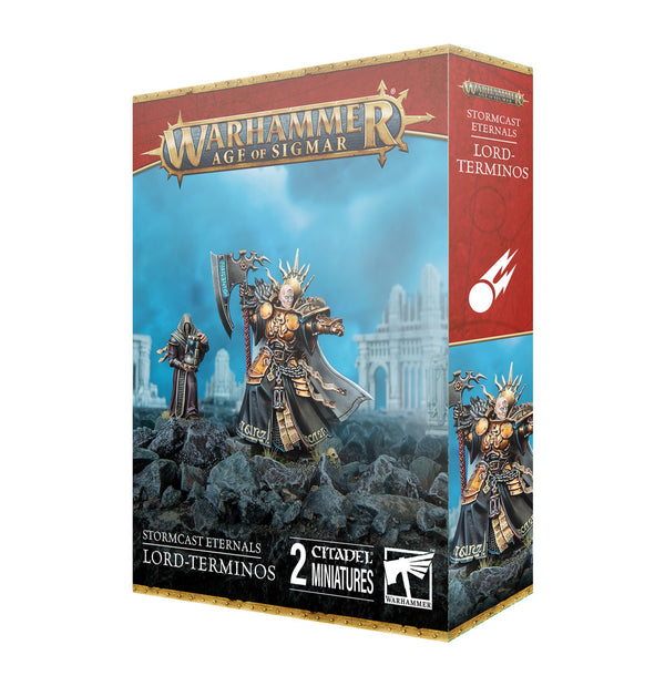 Games Workshop Warhammer Age Of Sigmar Stormcast Eternals Lord-Terminos Plastic Box 96-65