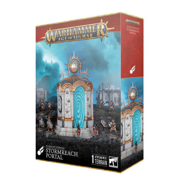 Games Workshop Warhammer Age Of Sigmar Stormcast Eternals Stormreach Portal Plastic Box 96-70