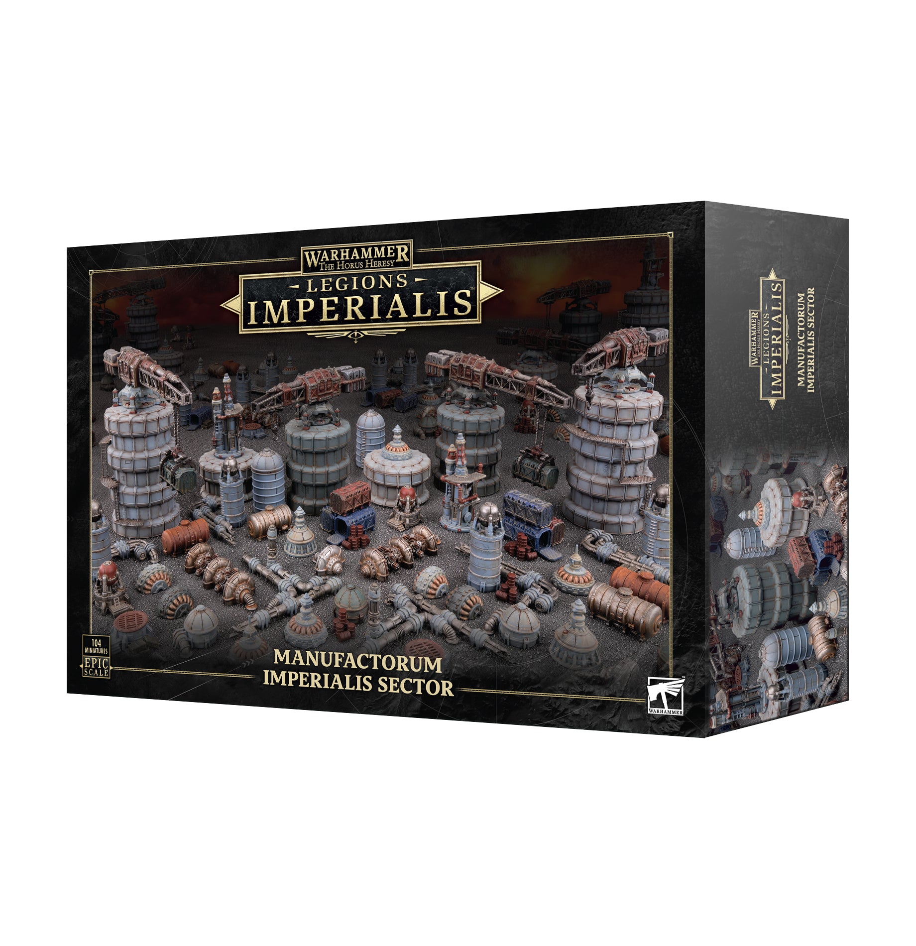 Games Workshop Warhammer 40K Manufactorum Imperialis Sector Plastic Box 03-52
