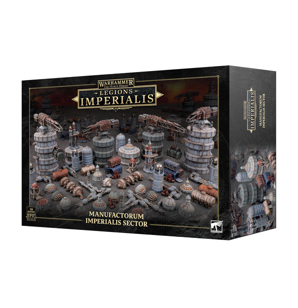 Games Workshop Warhammer 40K Manufactorum Imperialis Sector Plastic Box 03-52