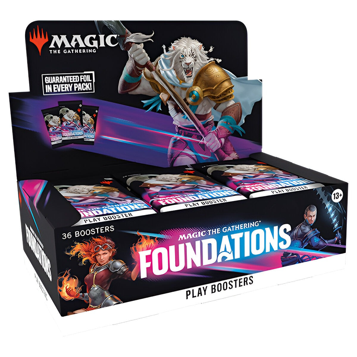Magic the Gathering CCG Foundations Play Booster Display 36 MTG-FND-BD