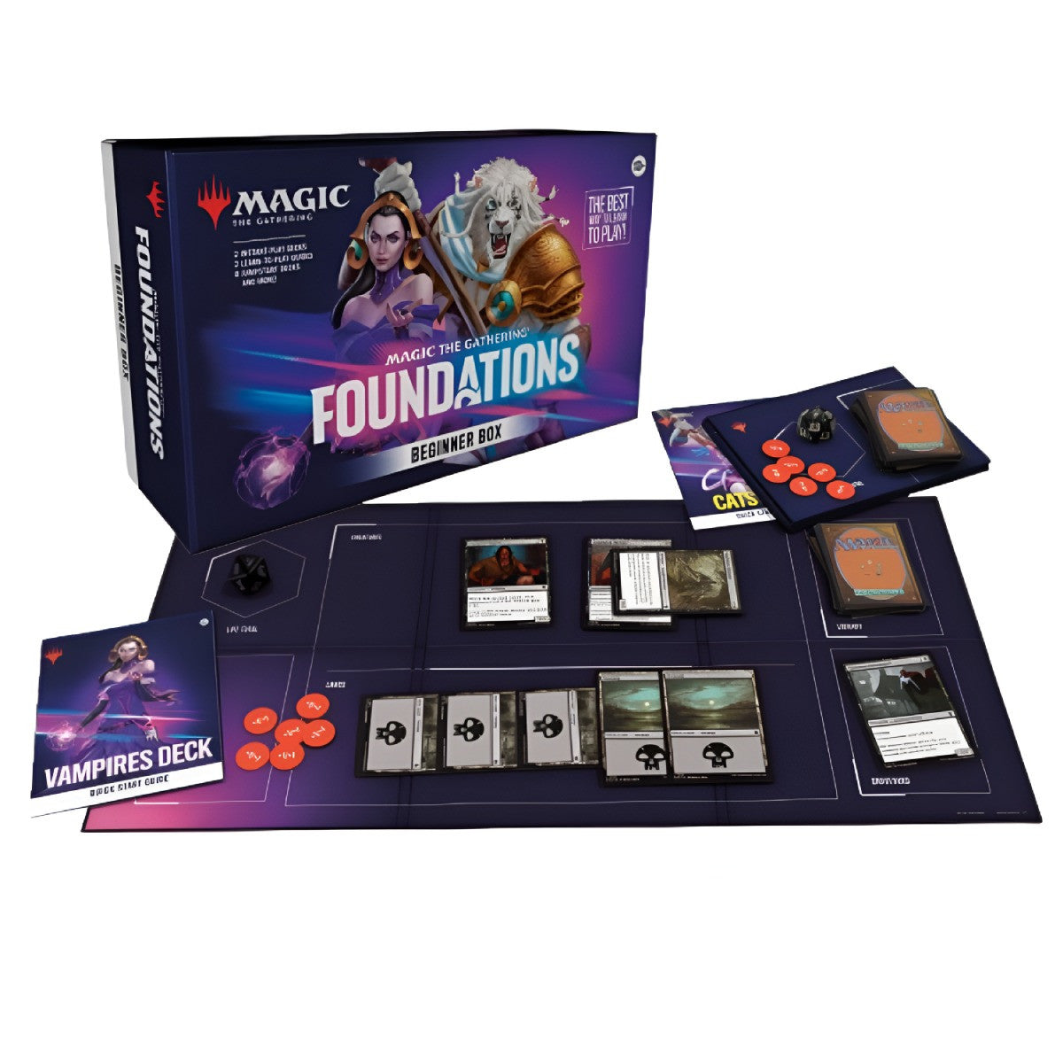 Magic the Gathering CCG Foundations Learn to Play Beginner Box Single Pack MTG-FND-BGBOX