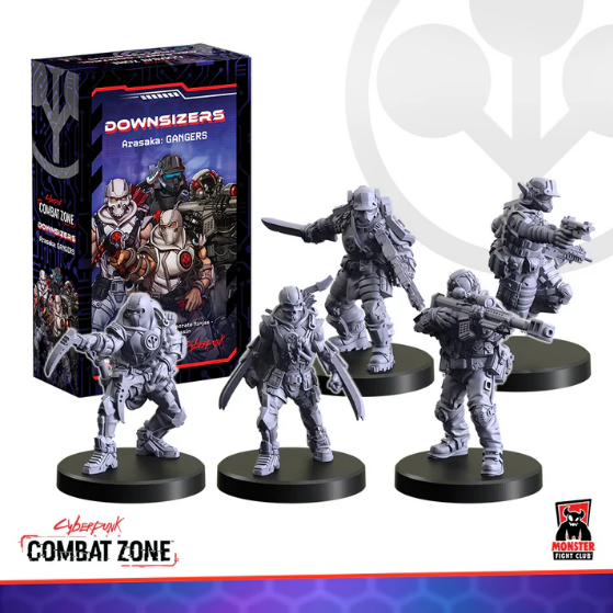 Monster Fight Club Cyberpunk Red Combat Zone Downsizers Arasaka Gangers MFC-45101