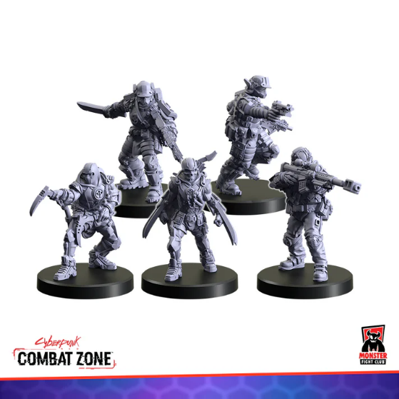 Monster Fight Club Cyberpunk Red Combat Zone Downsizers Arasaka Gangers MFC-45101