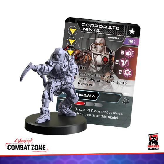 Monster Fight Club Cyberpunk Red Combat Zone Downsizers Arasaka Gangers MFC-45101