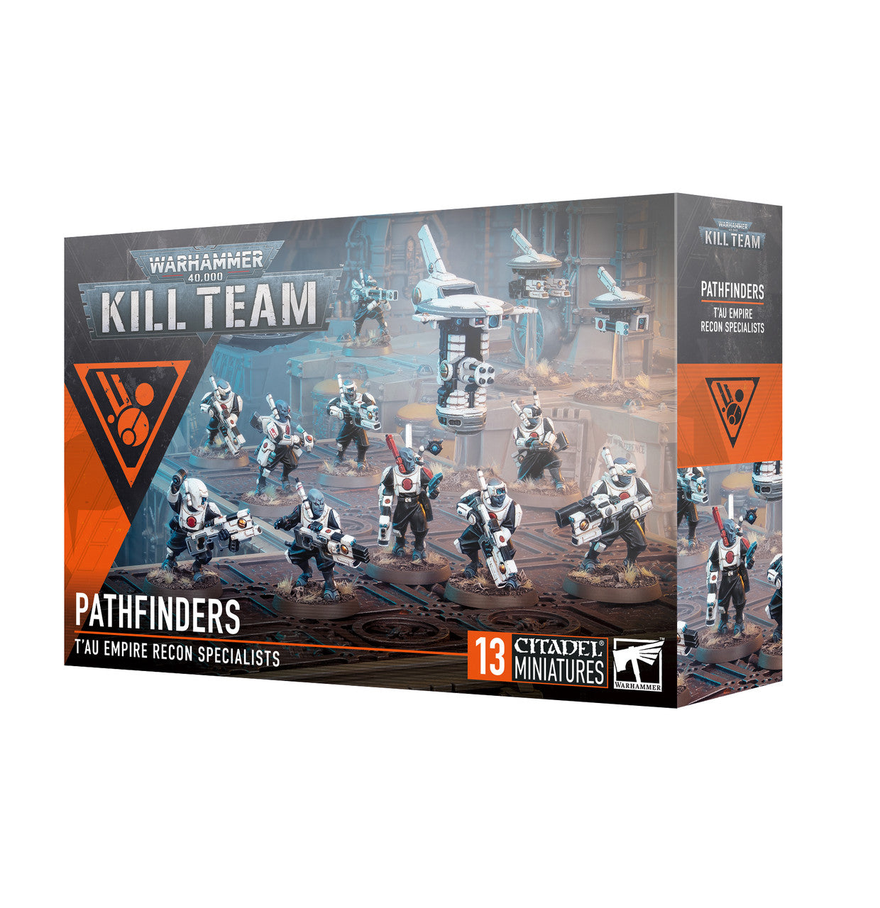 Games Workshop Warhammer 40K T'au Empire Kill Team Pathfinders Plastic Box 102-98