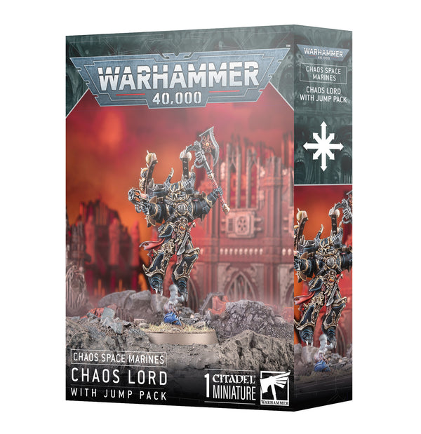 Games Workshop Warhammer 40K Armies Of Chaos Chaos Space Marines Lord With Jump Pack Plastic Box 43-101