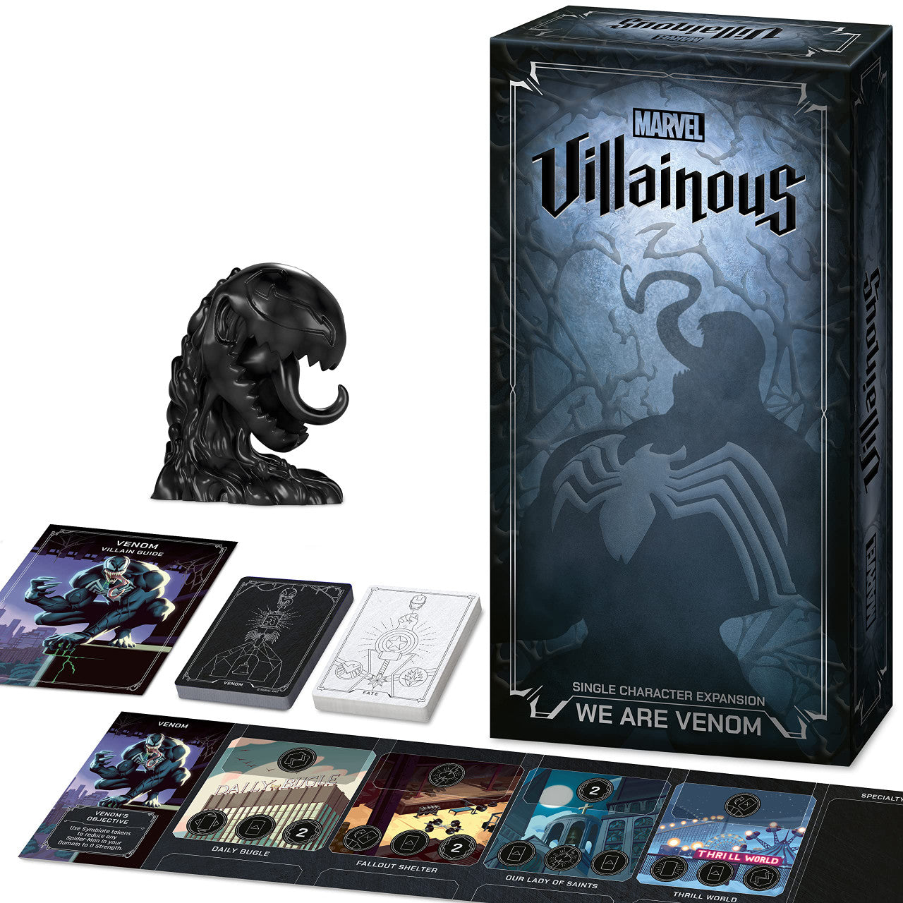 Ravensburger Marvel Villainous : We are Venom Single Character Game Expansion for Ages 12 & Up