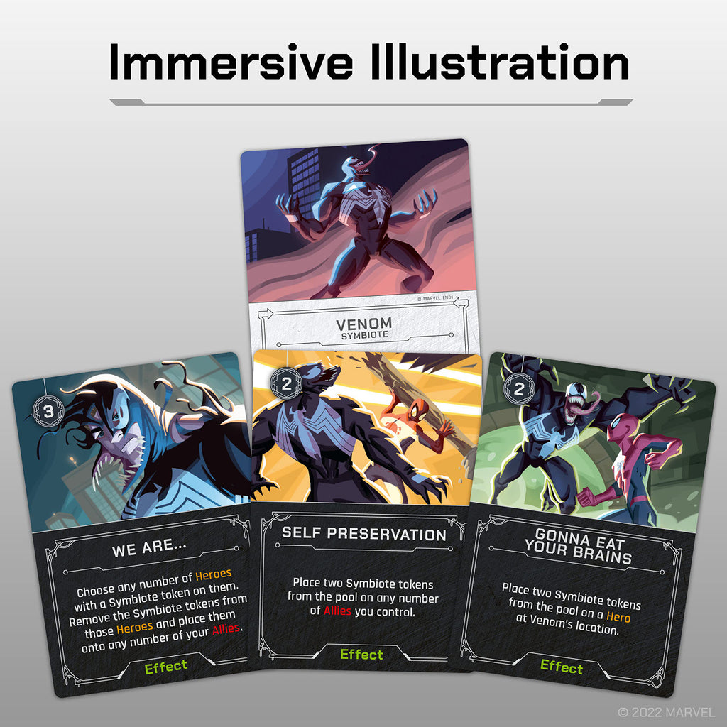 Ravensburger Marvel Villainous : We are Venom Single Character Game Expansion for Ages 12 & Up