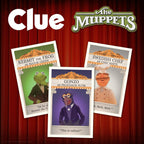 USAOPOLY CLUE The Muppets Classic Board Game Solve The Mystery in The Muppet Theater with Kermit, Fozzie, & More, Discover Who, Where, and What Weapon was Used