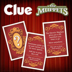USAOPOLY CLUE The Muppets Classic Board Game Solve The Mystery in The Muppet Theater with Kermit, Fozzie, & More, Discover Who, Where, and What Weapon was Used