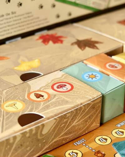 Weird City Games Leaf Strategy Board Game Tactical Gameplay, Family Friendly WCG21