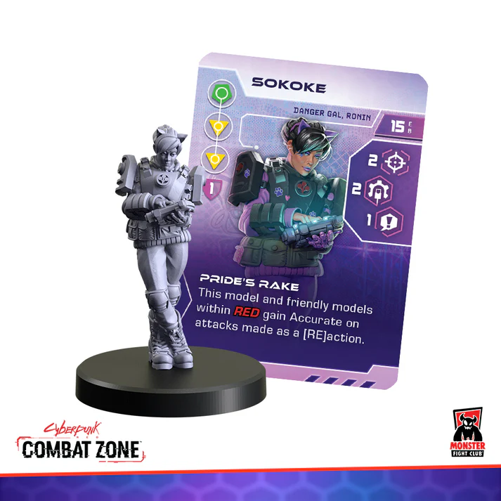 Monster Fight Club CYBERPUNK RED COMBAT ZONE Calamity Control MFC-45123