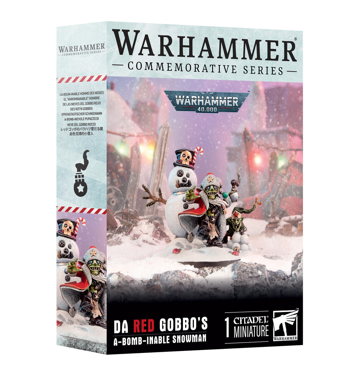 Games Workshop Warhammer 40K Orks Da Red Gobbo'S A-Bomb-Inable Snowman Plastic Box 50-69