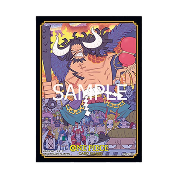 One Piece TCG Official Sleeve Limited Edition Version 1 Kaido BJP9046933-A