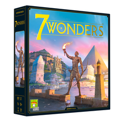 Asmodee 7 Wonders New Edition Board Game Strategy Civilization Game for Ages 10 and up for 3 to 7 Players Average Playtime 30 Minutes SV01EN