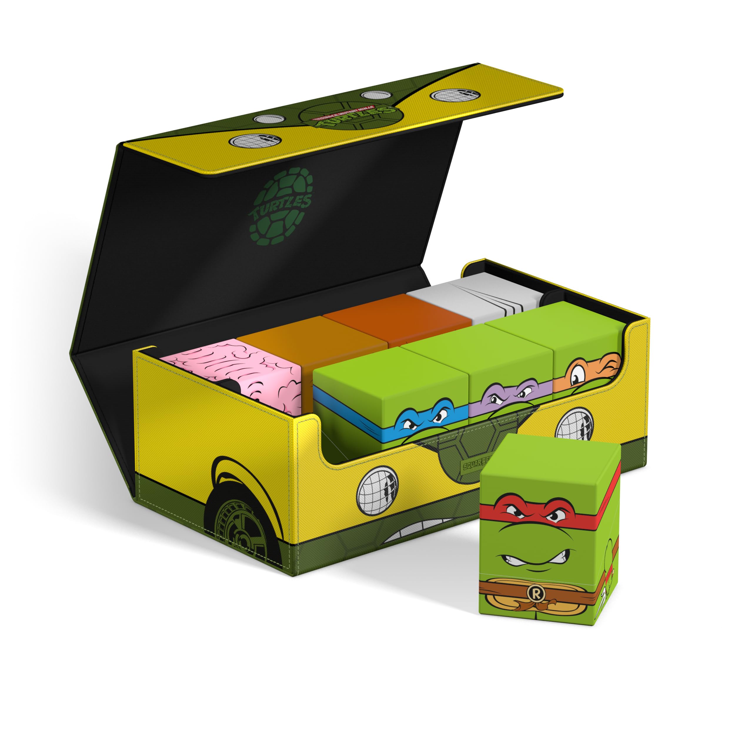 Ultimate Guard Squaroes Teenage Mutant Ninja Turtles Wave 1 Turtle Van Collectors Case UGDSQR030001001001