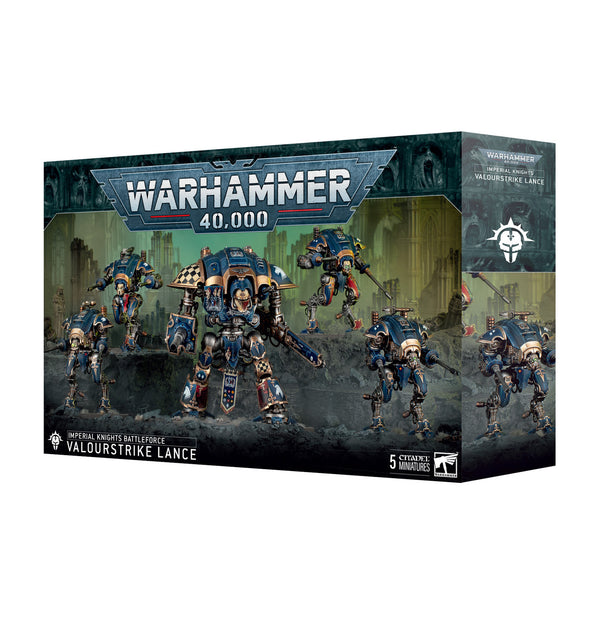 Games Workshop Warhammer 40K Imperial Knights Valourstrike Lance Plastic Box 54-23