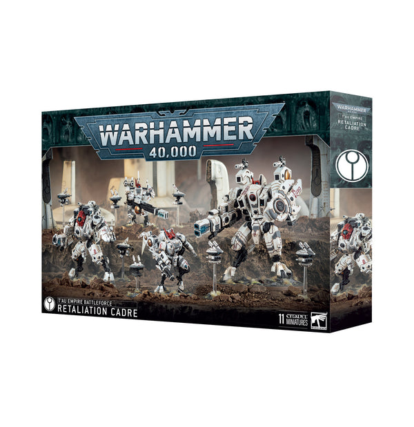 Games Workshop Warhammer 40K T'Au Empire Retaliation Cadre Plastic Box 56-68