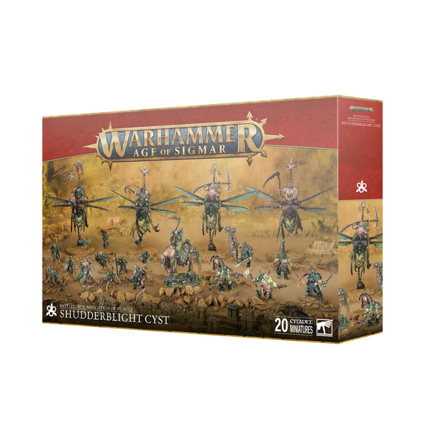 Games Workshop Warhammer Age Of Sigmar Maggotkin Of Nurgle Shudderblight Cyst Plastic Box 83-102
