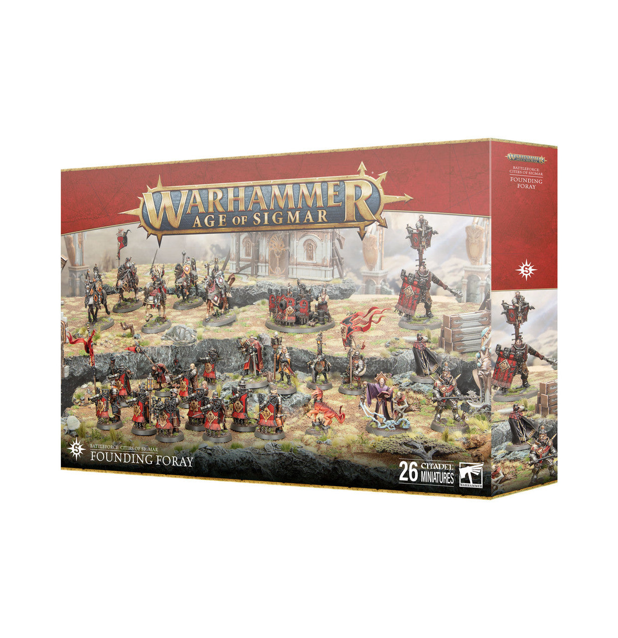 Games Workshop Warhammer Age Of Sigmar Cities Of Sigmar Founding Foray Plastic Box 86-29