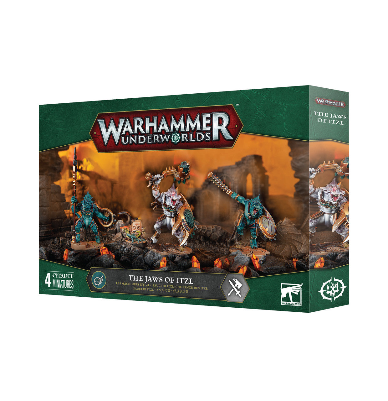 Games Workshop Warhammer 40K Warhammer Underworlds The Jaws Of Itzl Plastic Box 34-002