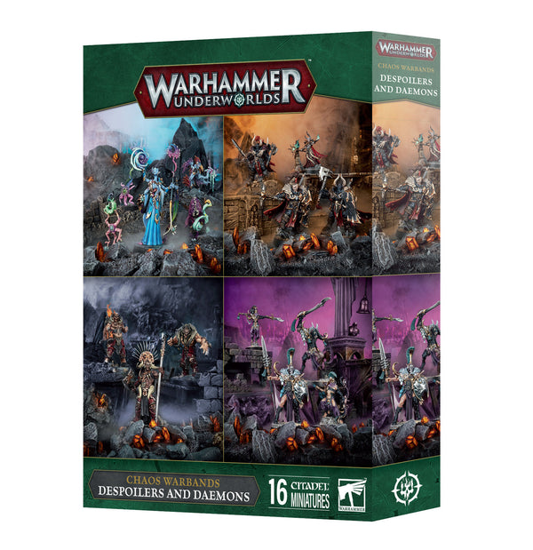 Games Workshop Warhammer 40K Warhammer Underworlds Despoilers And Daemons Plastic Box 34-005