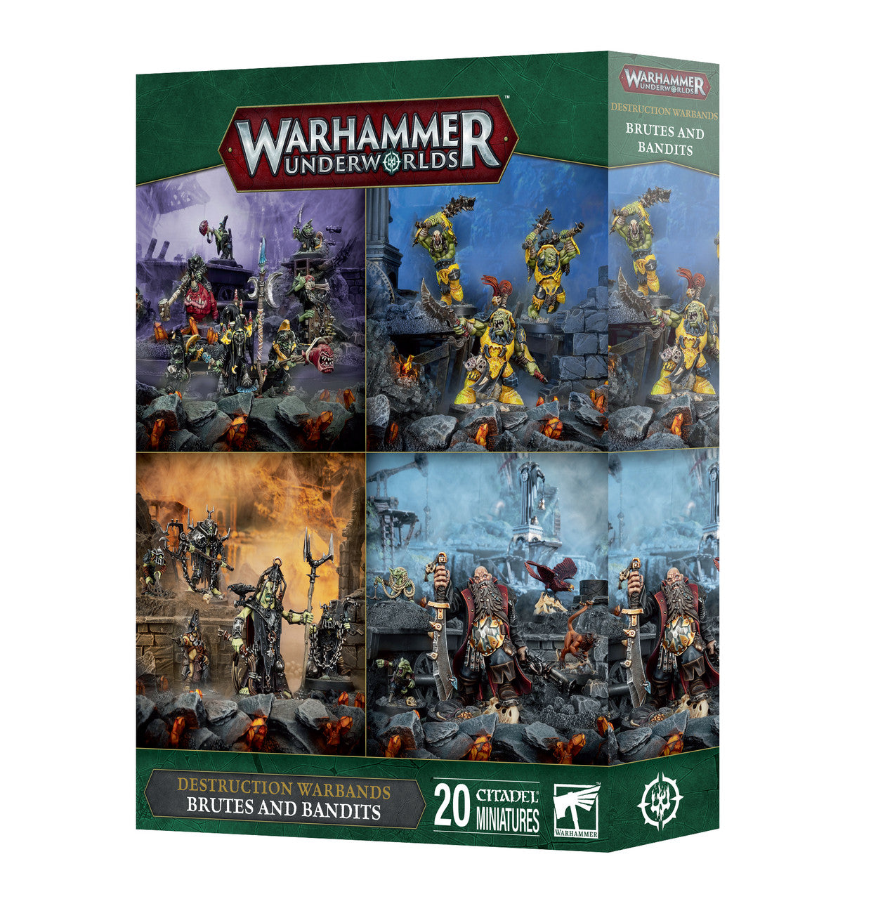 Games Workshop Warhammer 40K Warhammer Underworlds Brutes And Bandits Plastic Box 34-007