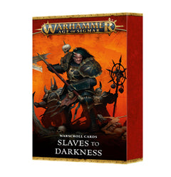 Games Workshop Warhammer Age Of Sigmar Slaves To Darkness Warscroll Card English 83-03