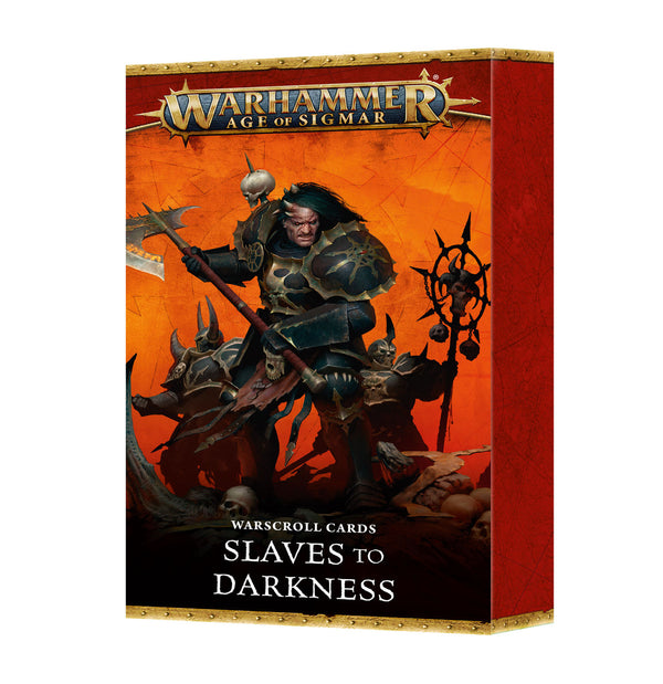 Games Workshop Warhammer Age Of Sigmar Slaves To Darkness Warscroll Card English 83-03