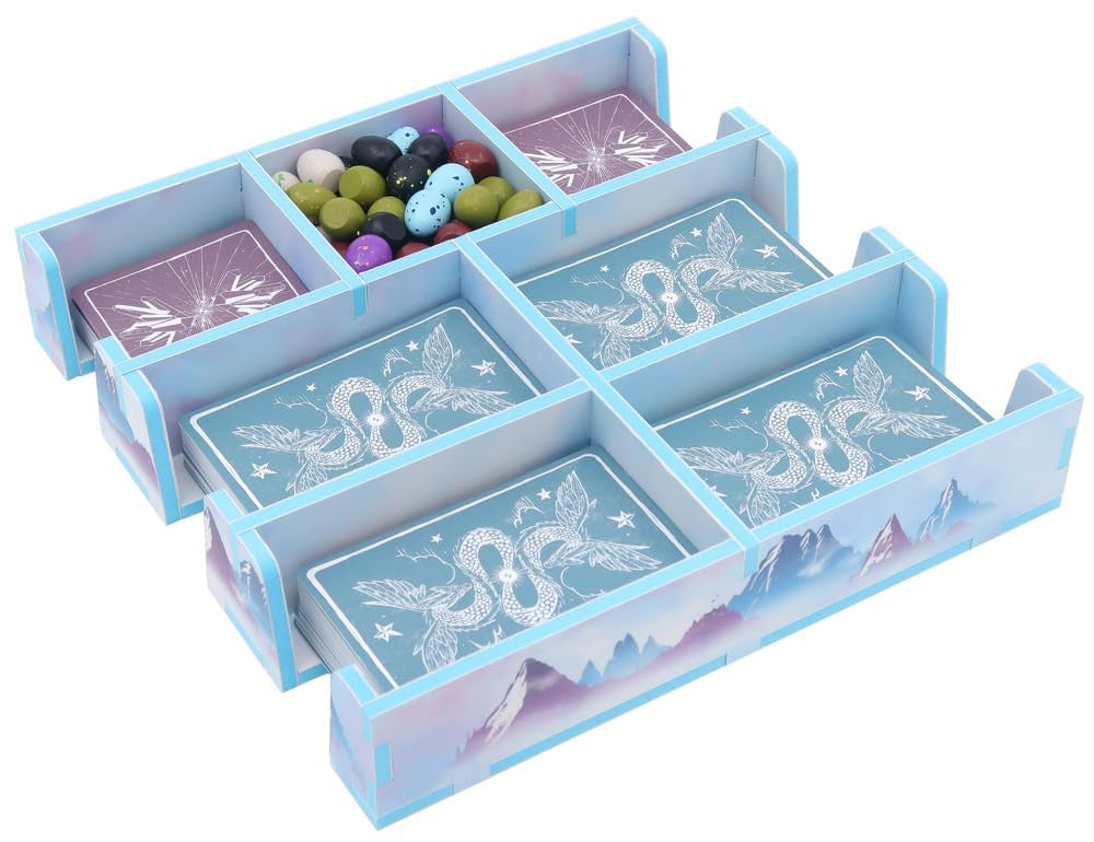 Folded Space Board Game Insert for Wyrmspan Custom Organizer FSWYRM
