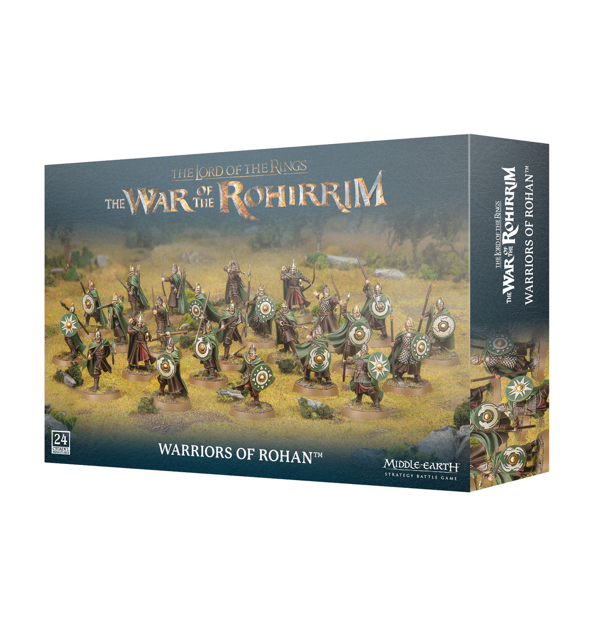 Games Workshop Lord Of The Rings Middle Earth Strategy Battle Game Warriors Of Rohan Plastic Box 30-86