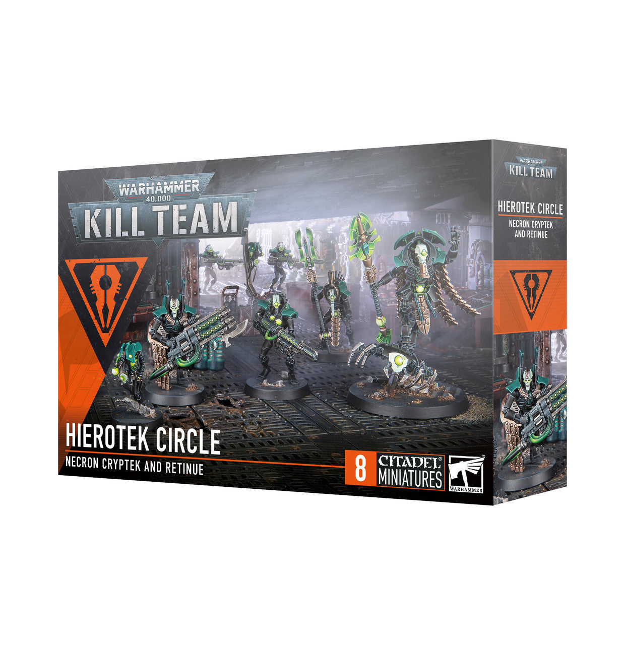 Games Workshop Warhammer 40K Necrons Kill Team Hierotek Circle Plastic Box 103-19