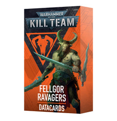 Games Workshop Warhammer 40K Chaos Space Marines Kill Team Fellgor Ravagers Datacards English 103-71