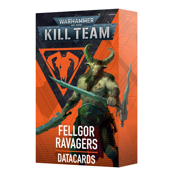 Games Workshop Warhammer 40K Chaos Space Marines Kill Team Fellgor Ravagers Datacards English 103-71