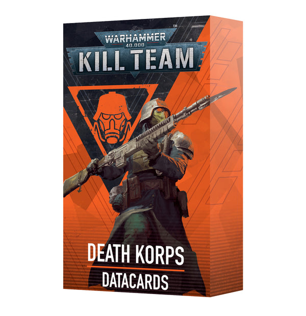 Games Workshop Warhammer 40K Astra Militarum Kill Team Death Korps Datacards English 103-57